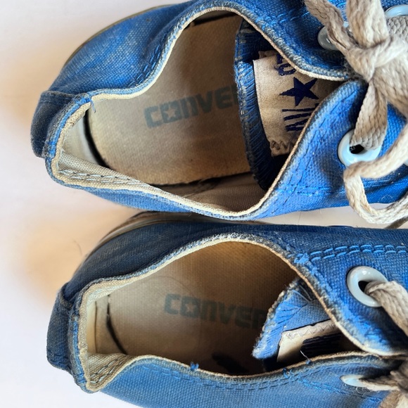 Converse Royal Blue Low Top All Star Chuck Taylor Size 7 - Picture 8 of 13